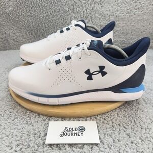 Under Armour Spikeless Golf Shoes Mens 9.5 Waterproof HOVR Drive Fade NWOB White